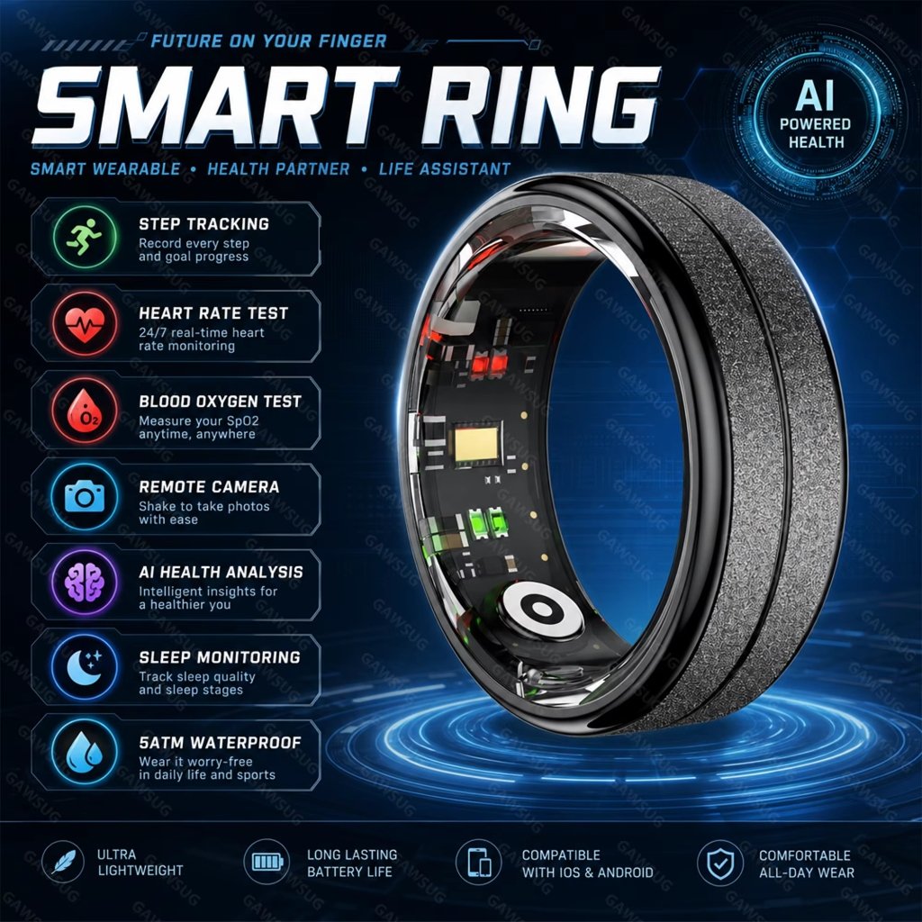 Anillo Inteligente con IA Barato