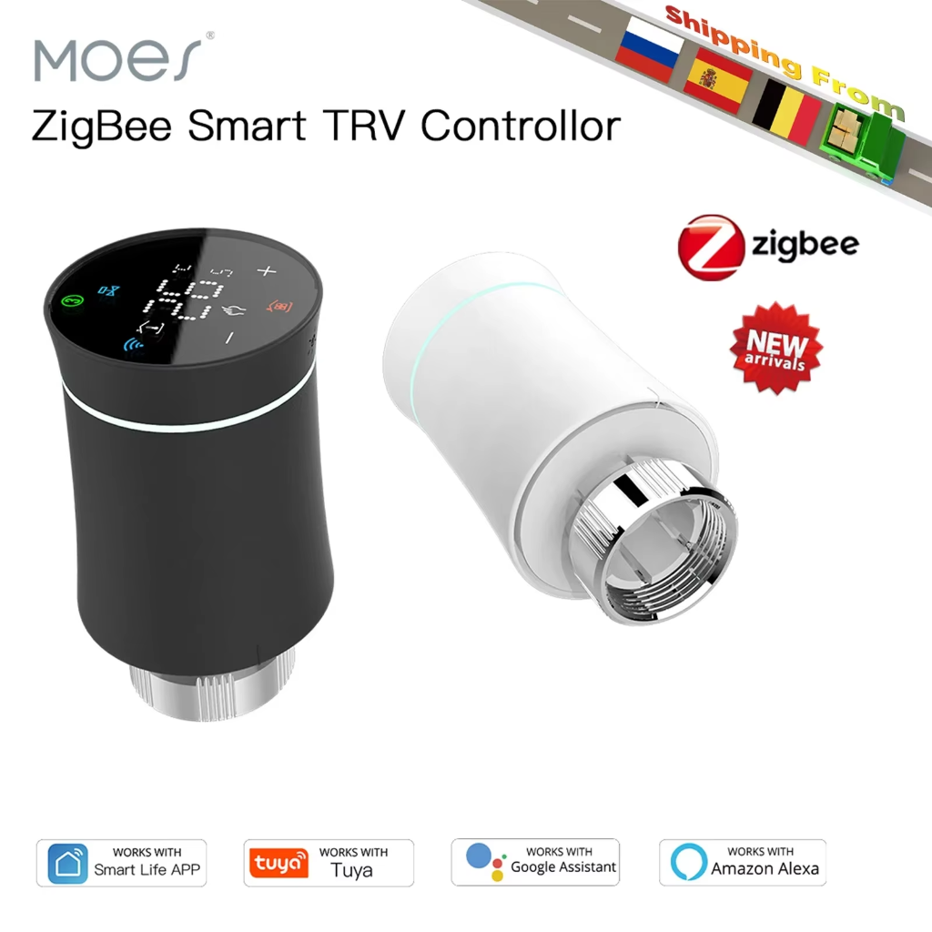 Valvula Termostatica Barata MOES Zigbee